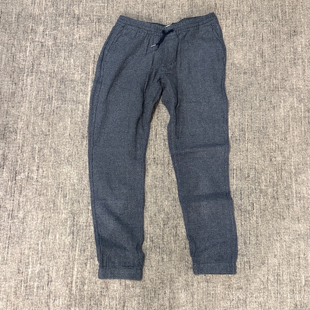 Taylor Stitch The Apres Pant in Navy Linen Tweed - S